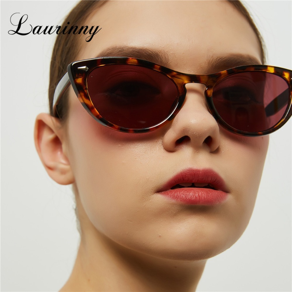 Women'S Fashion Of The 60S - Vintage Cat Eye Leopard Sunglasses Women