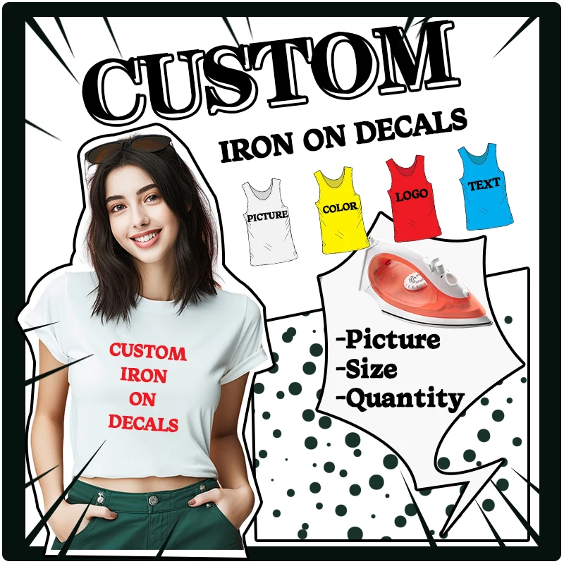 Women Fashion Brand Logo - 50PCS Custom Thermal Sticker Badges Custom