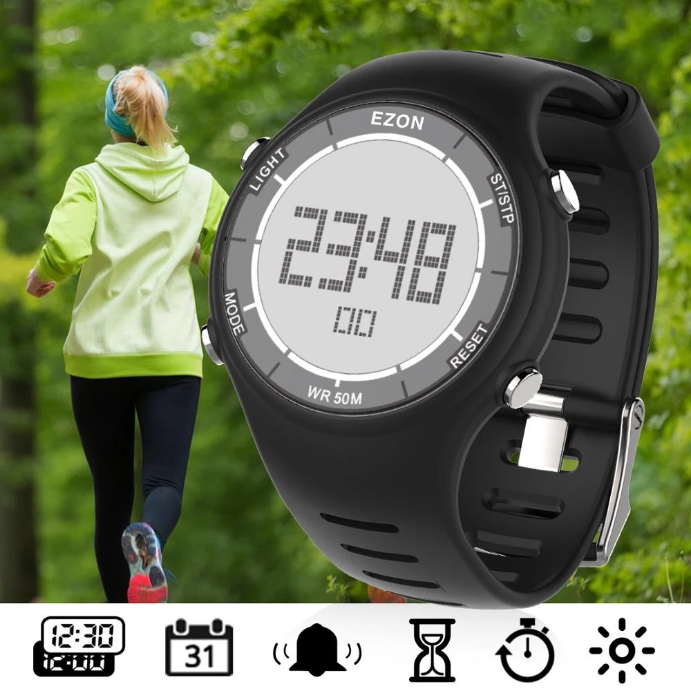 Women'S Fashion Digital Watch - EZON New Fashion Woman Digital Sport