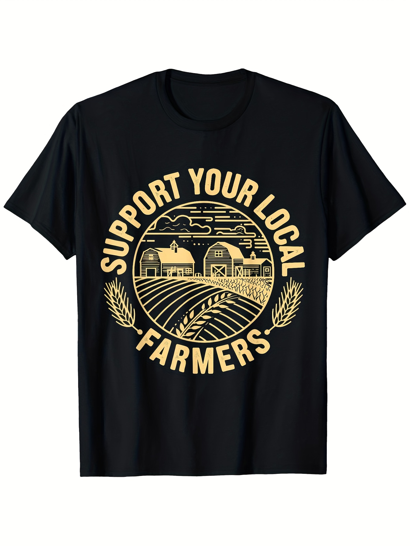 Women'S Fashion Market Size - Retro Agricultural Support Tee for Local
