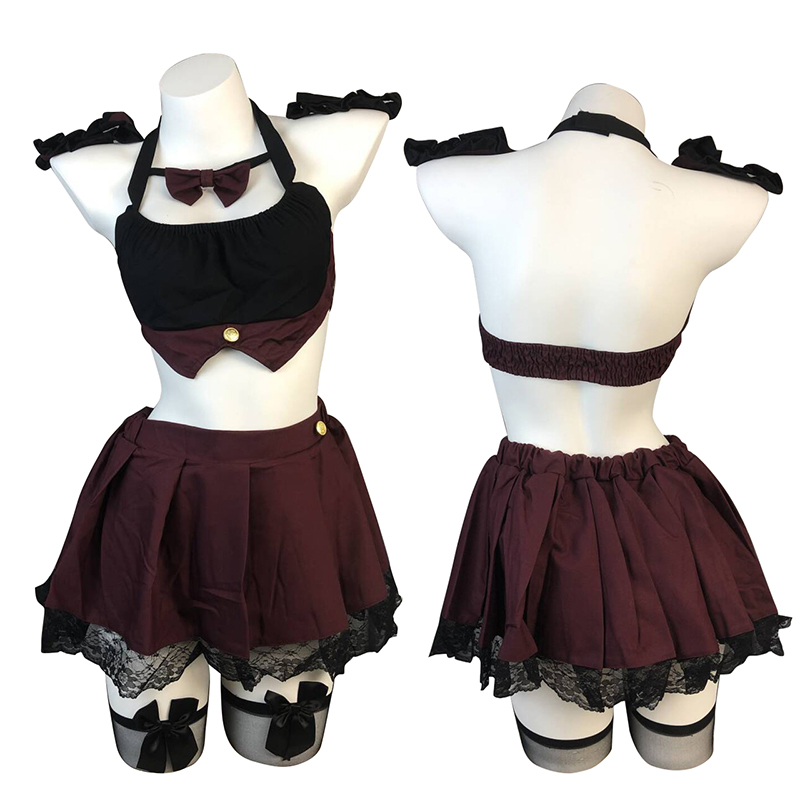 Pleated Skirt Women - Large size sexy porno lingerie spicy