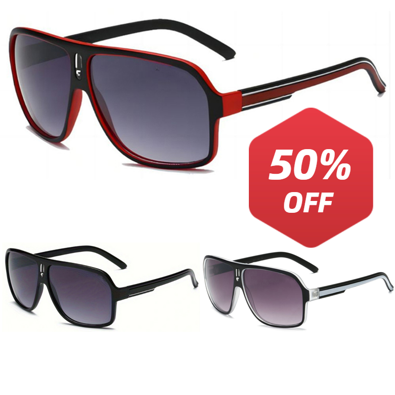 Women'S Fashion Eyeglasses - Large curved retro style fashionable glasses,