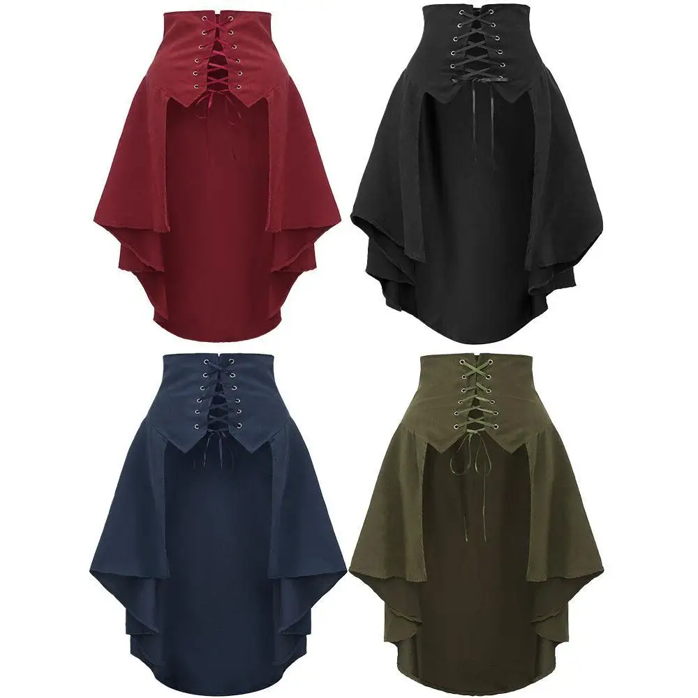 women's punk tailcoat Renaissa - огляд і ціна Pleated Skirt Women