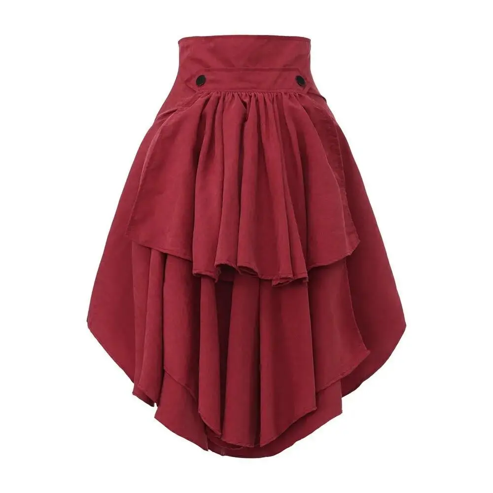women's punk tailcoat Renaissa - огляд і ціна Pleated Skirt Women