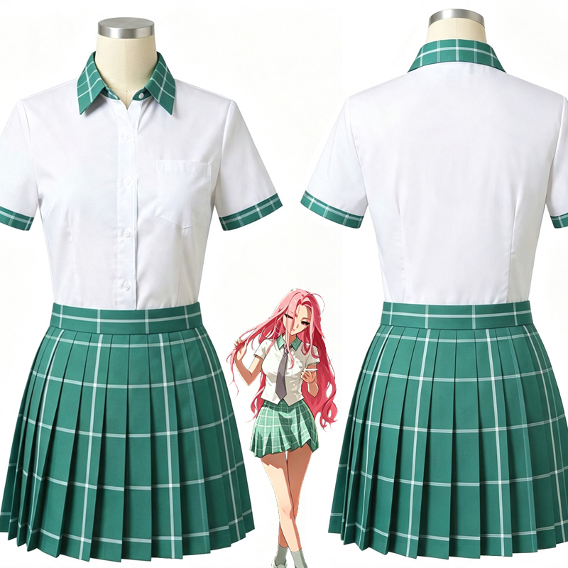 Alien Stage Cosplay Costume AL - огляд і ціна Pleated Skirt Women