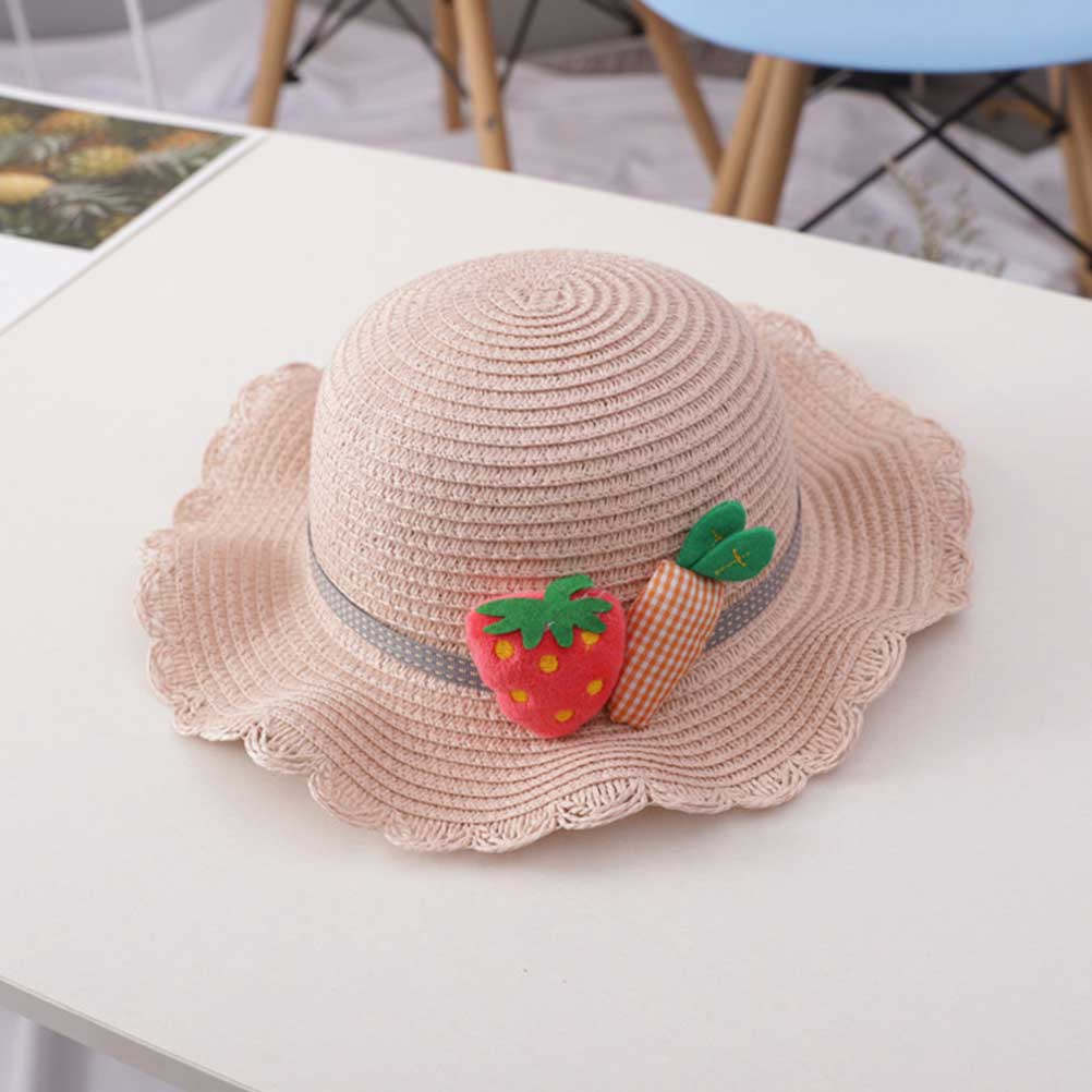 1Set Kids Straw Sun Protection - огляд і ціна Straw Hat Summer