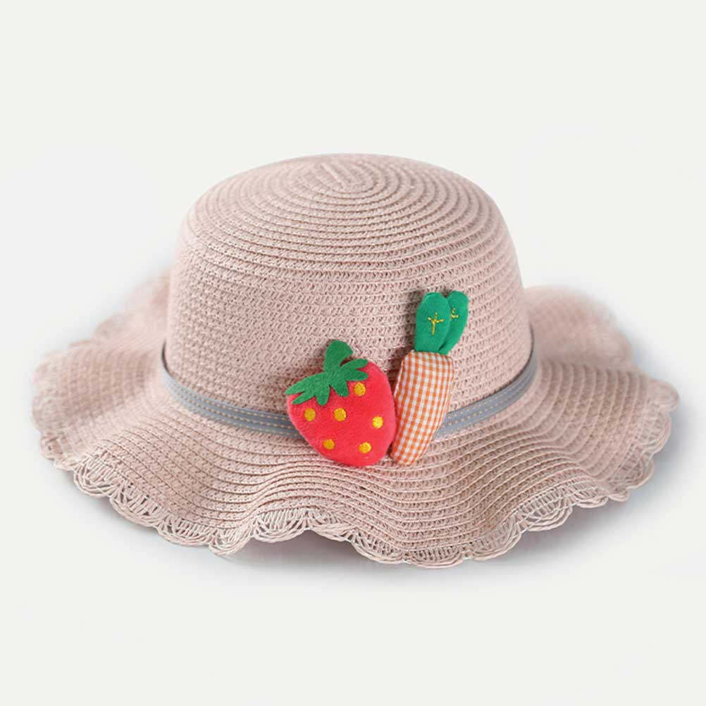1Set Kids Straw Sun Protection - огляд і ціна Straw Hat Summer