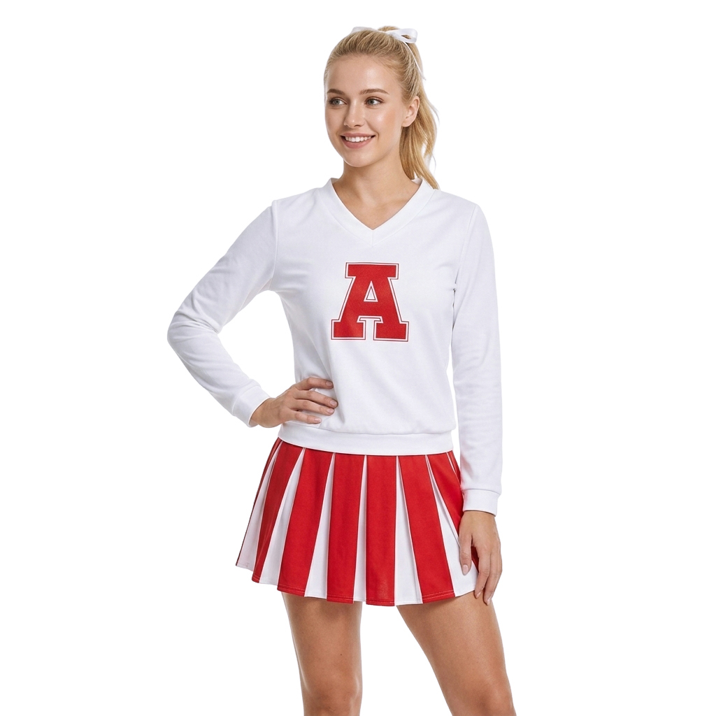 Betty Nerd Cheerleader Uniform - огляд і ціна Pleated Skirt Women