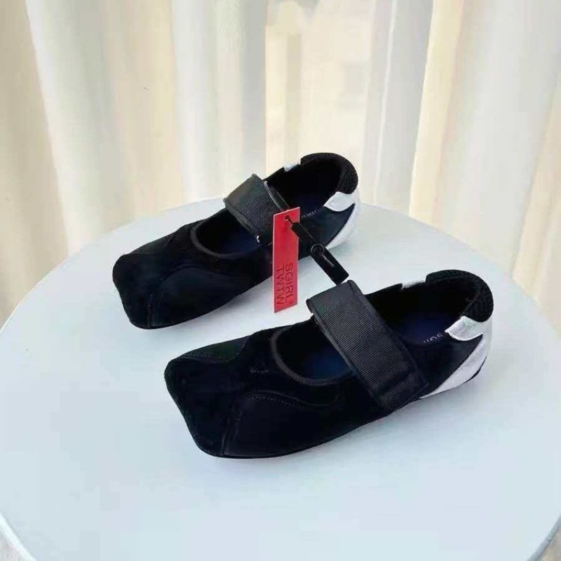 2026 New Square Head Ugly Cute - огляд і ціна Women'S Fashion Velcro Sneakers
