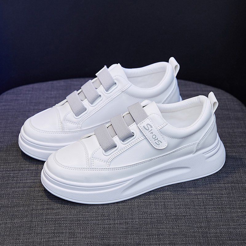 Versatile White High Top Sneak - огляд і ціна Women'S Fashion Velcro Sneakers