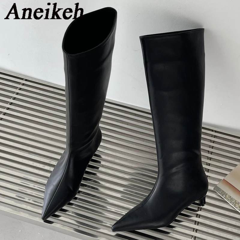 Aneikeh 2026 Fashion Sexy Poin - огляд і ціна Women'S Fashion Knee High Boots