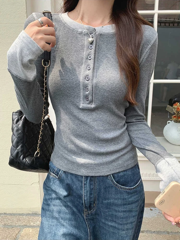Y2K Patchwork T-Shirt 2025, Co - огляд і ціна Women Top Fashion