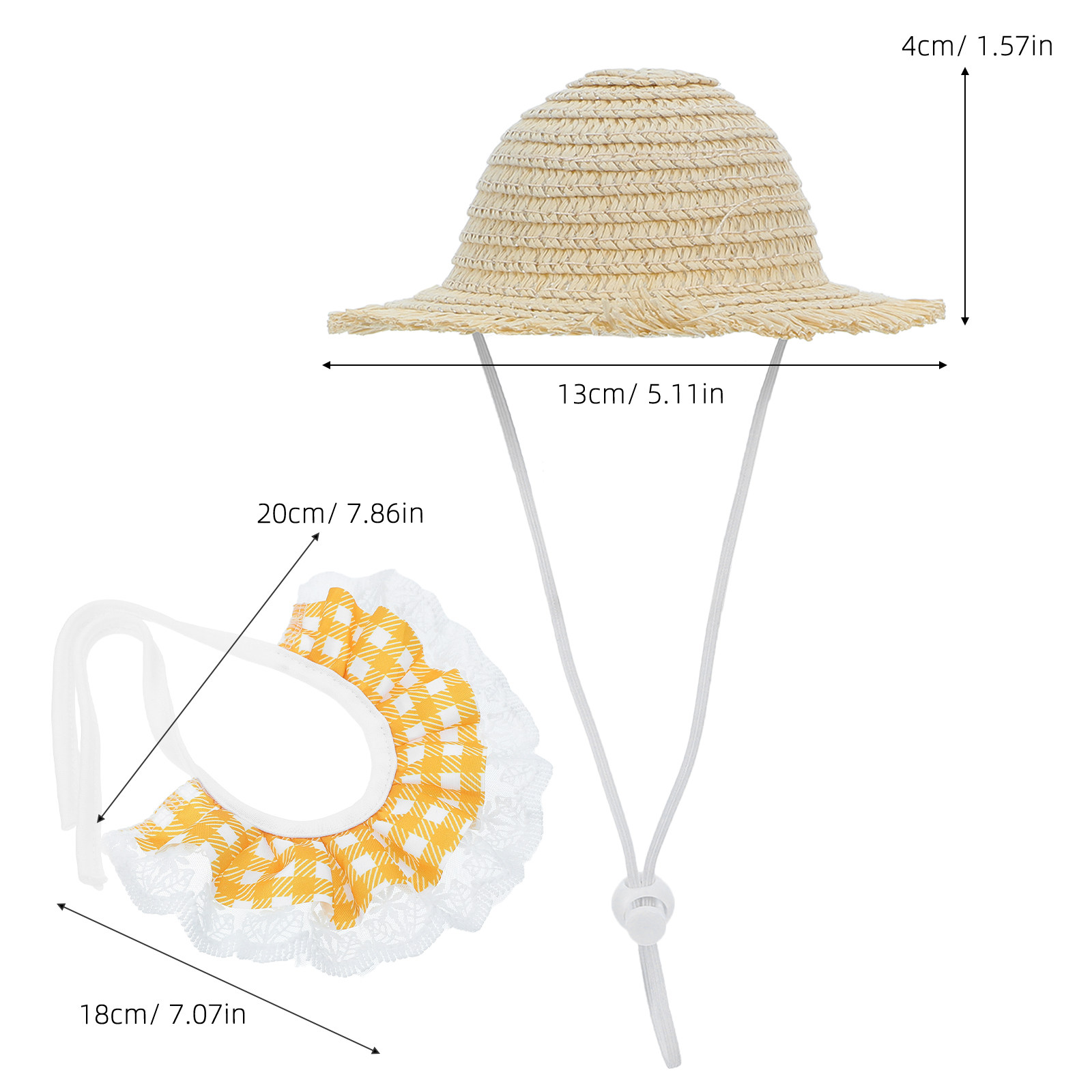 1Set Garden Goose Costume Stra - огляд і ціна Straw Hat Summer