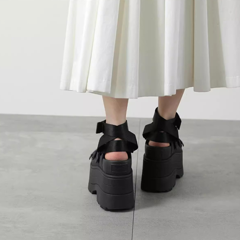 Women Summer High high heels S - огляд і ціна Women'S Fashion Velcro Sneakers