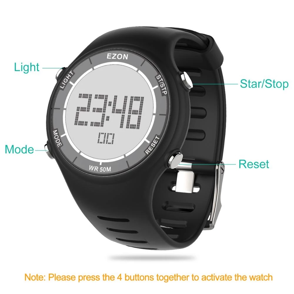 EZON New Fashion Woman Digital - огляд і ціна Women'S Fashion Digital Watch