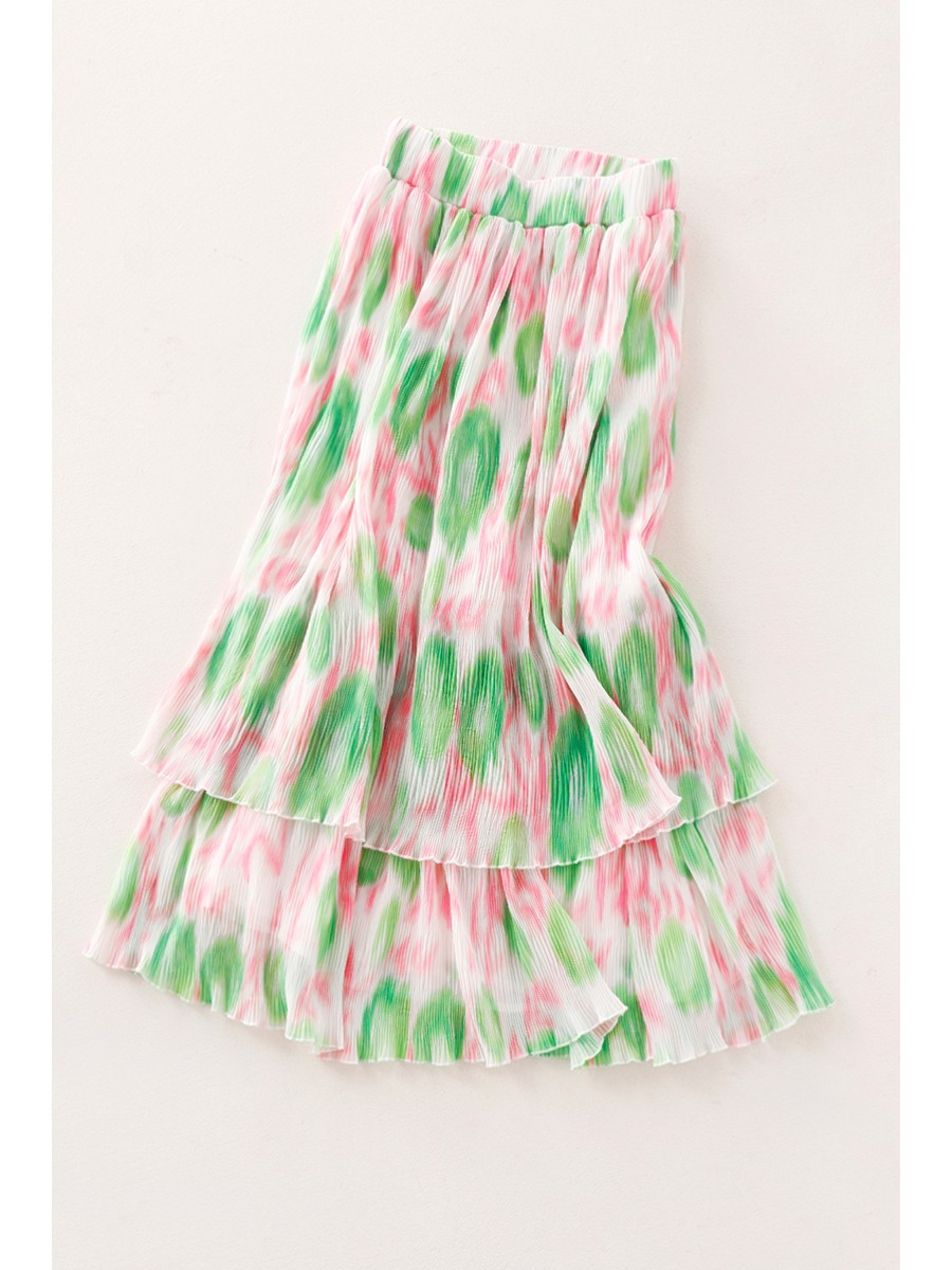 2026 Fashion Sweet Floral Prin - огляд і ціна Pleated Skirt Women