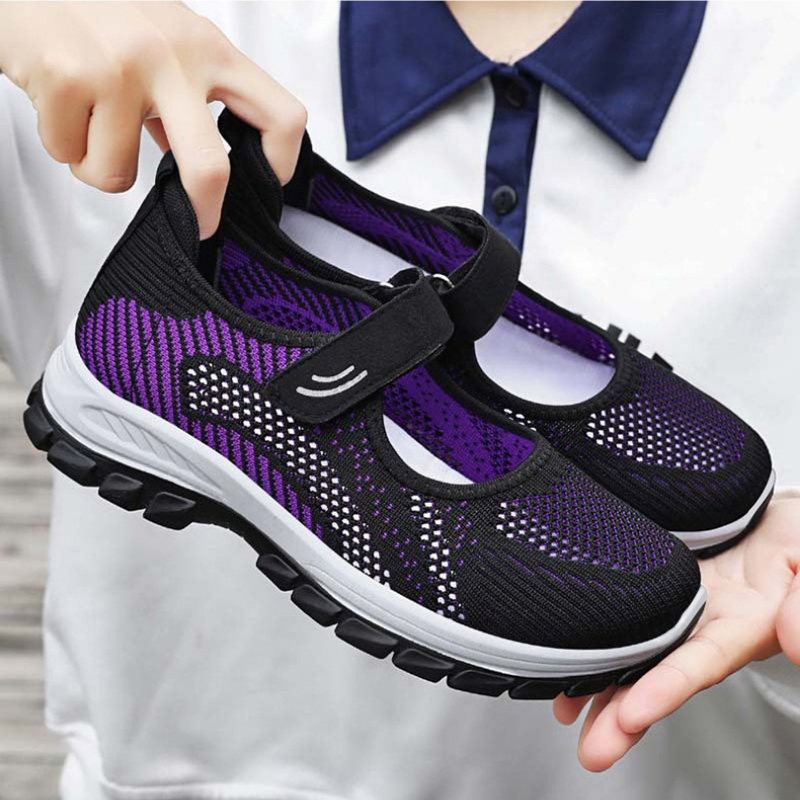 Summer Ladies Breathable Mesh  - огляд і ціна Women'S Fashion Velcro Sneakers