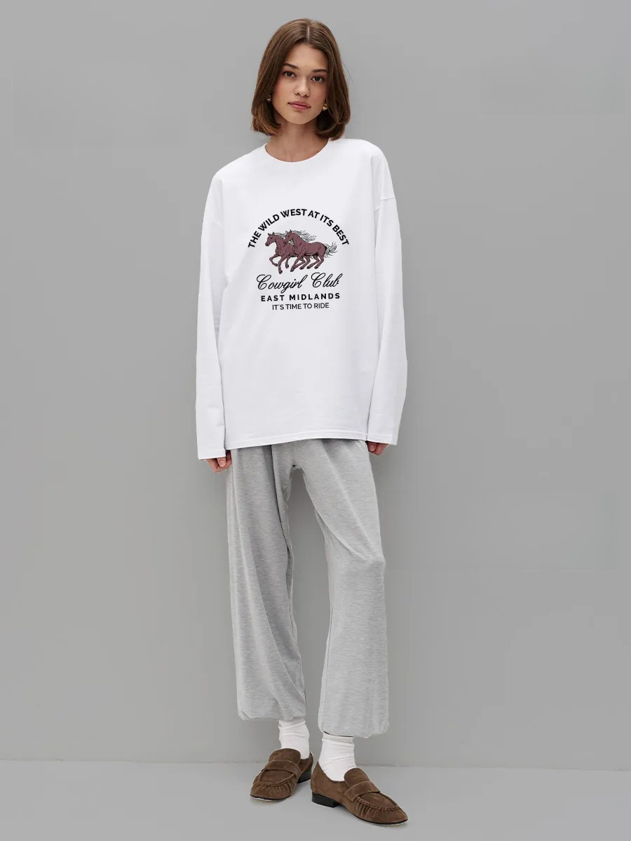 Women's 100% Cotton Horse Prin - огляд і ціна Women'S Fashion Wild West