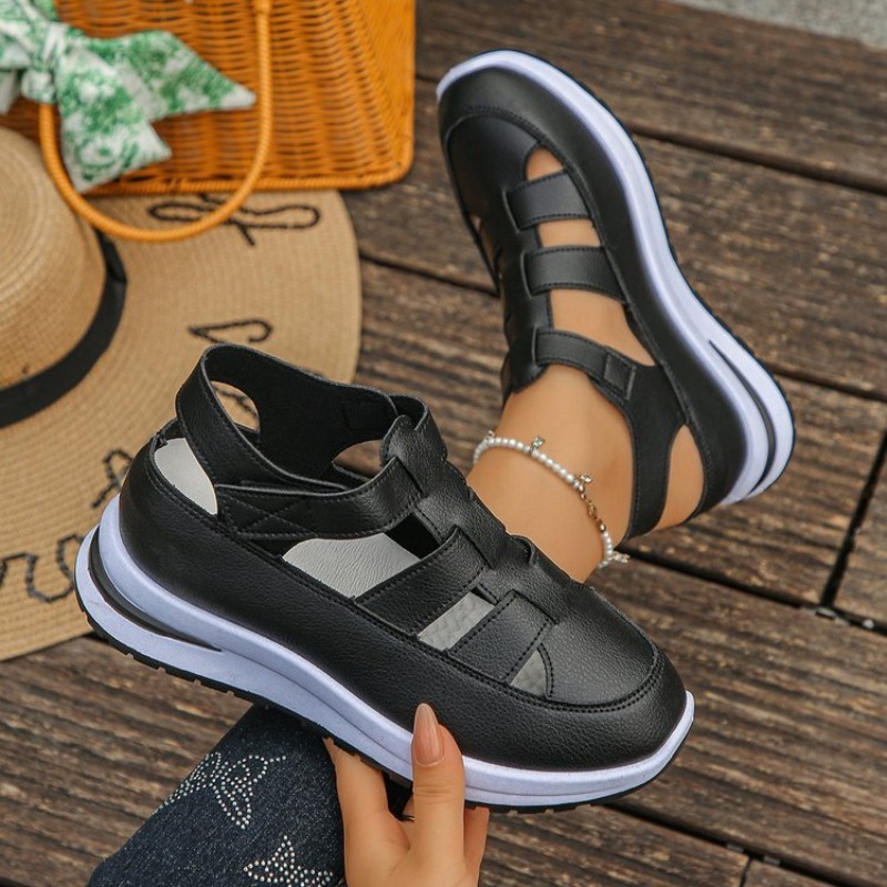 Womens Platform Sneaker Sandal - огляд і ціна Women'S Fashion Velcro Sneakers
