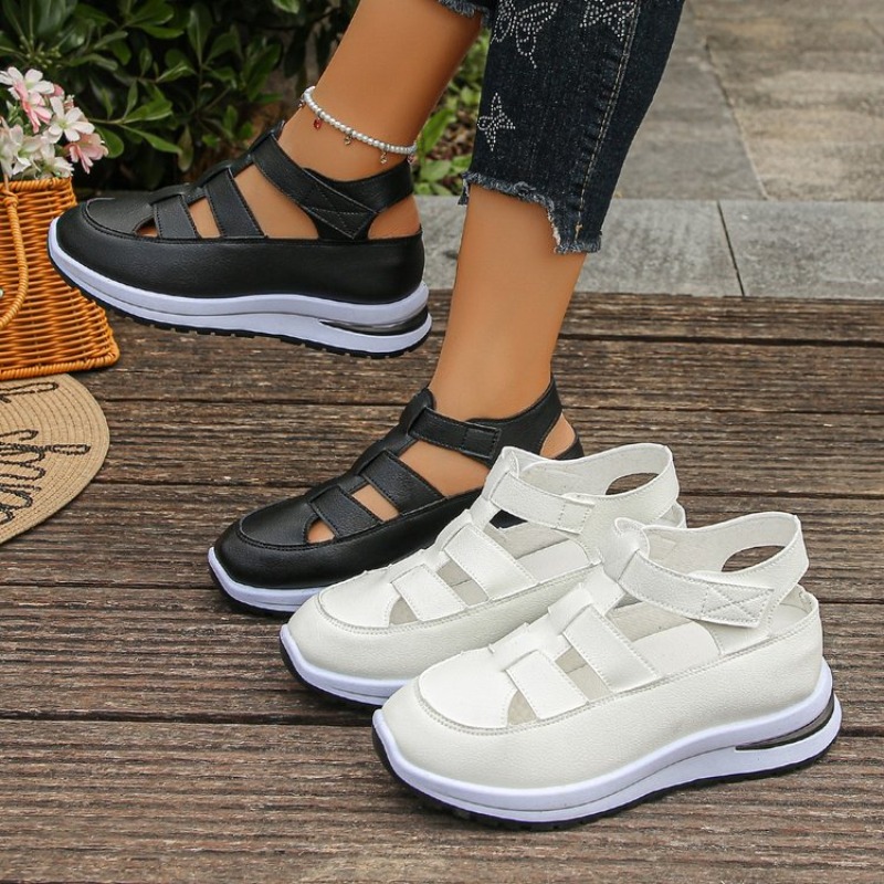 Womens Platform Sneaker Sandal - огляд і ціна Women'S Fashion Velcro Sneakers