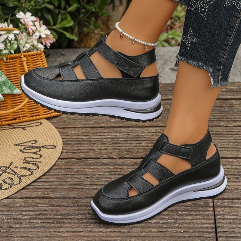 Womens Platform Sneaker Sandal - огляд і ціна Women'S Fashion Velcro Sneakers