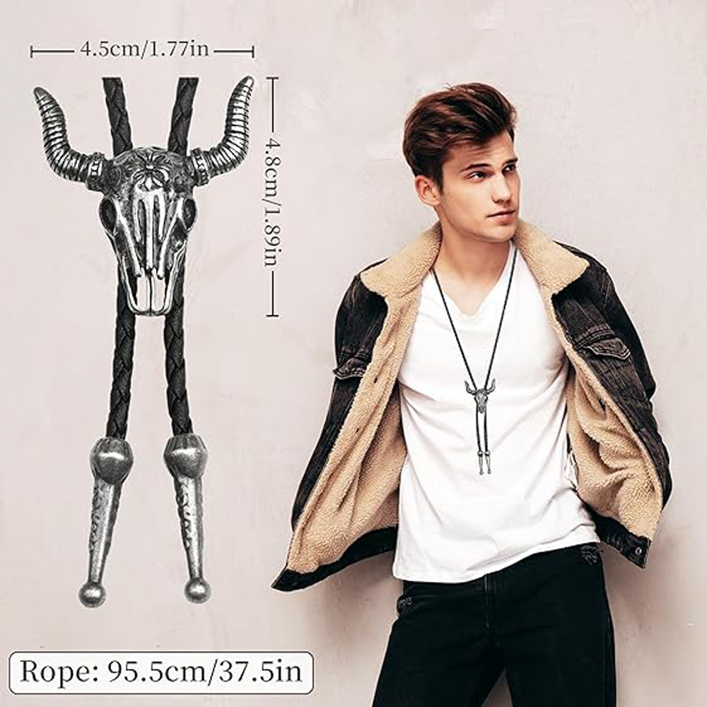 Mens Leather Necklace, Adjusta - огляд і ціна Women'S Fashion Wild West