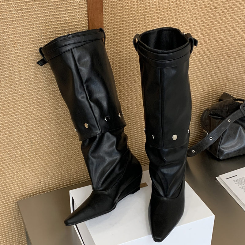 Eilyken New Fashion Pointed To - огляд і ціна Women'S Fashion Knee High Boots