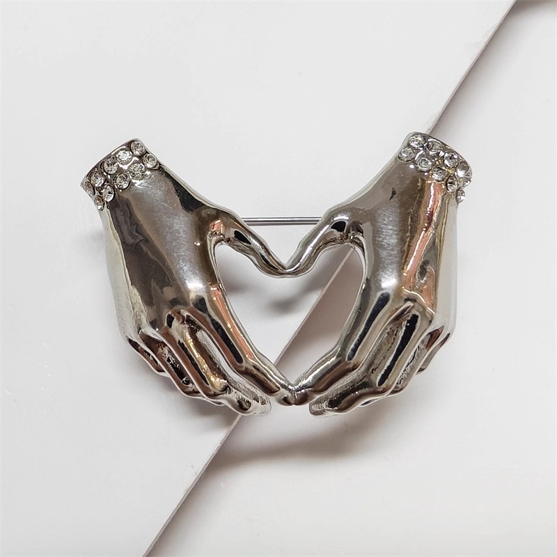 Chic Simple Rhinestone Love He - огляд і ціна Women Fashion Pose