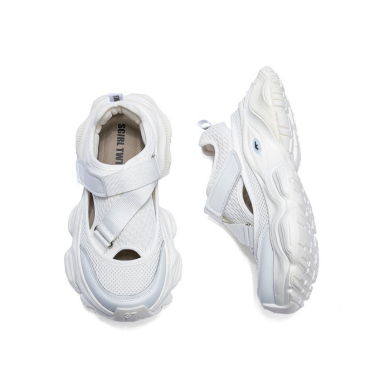 Women's Hollow Breathable Dad  - огляд і ціна Women'S Fashion Velcro Sneakers
