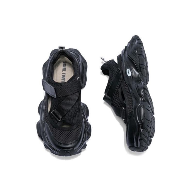 Women's Hollow Breathable Dad  - огляд і ціна Women'S Fashion Velcro Sneakers
