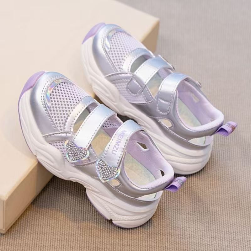 Summer New Girls Mesh Hollow O - огляд і ціна Women'S Fashion Velcro Sneakers