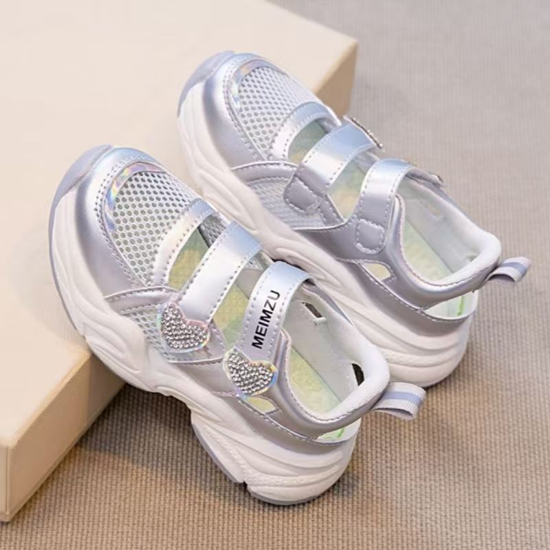 Summer New Girls Mesh Hollow O - огляд і ціна Women'S Fashion Velcro Sneakers