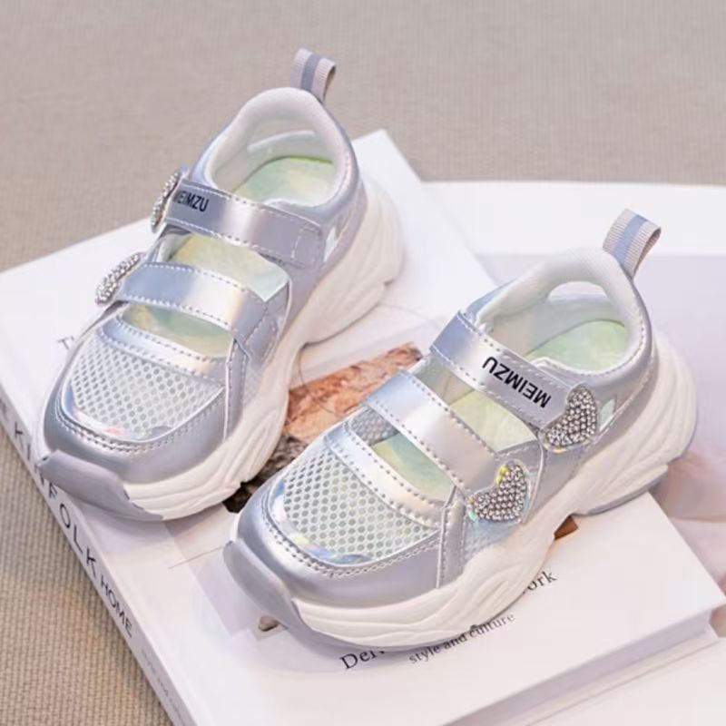 Summer New Girls Mesh Hollow O - огляд і ціна Women'S Fashion Velcro Sneakers