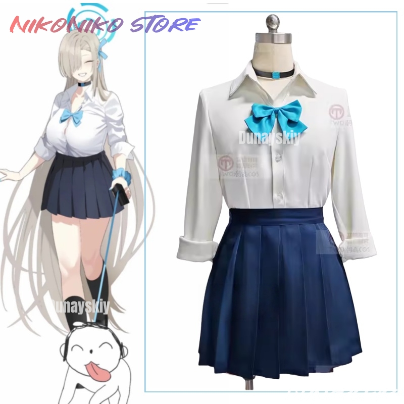 Game Blue Archive Cosplay Ichi - огляд і ціна Pleated Skirt Women