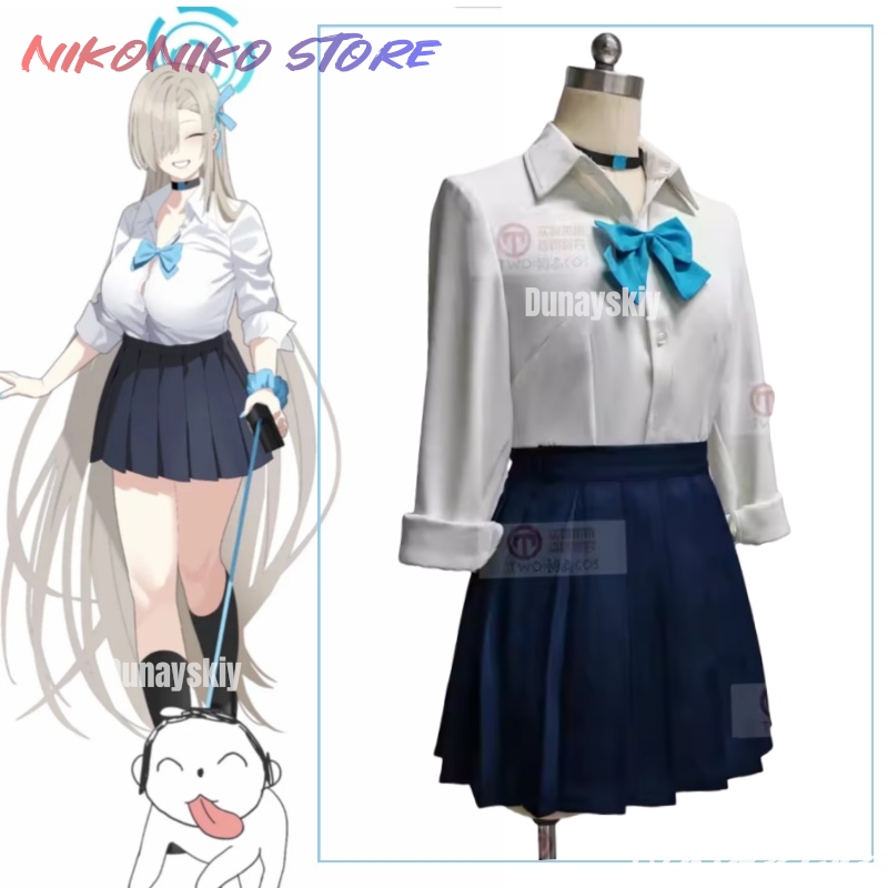 Game Blue Archive Cosplay Ichi - огляд і ціна Pleated Skirt Women