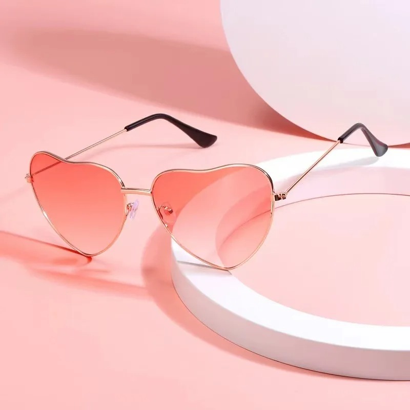 Fashion Heart Shaped Metal Sun - огляд і ціна Women'S Fashion Eyeglasses