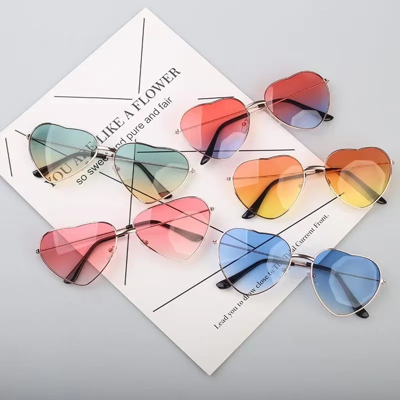 Fashion Heart Shaped Metal Sun - огляд і ціна Women'S Fashion Eyeglasses
