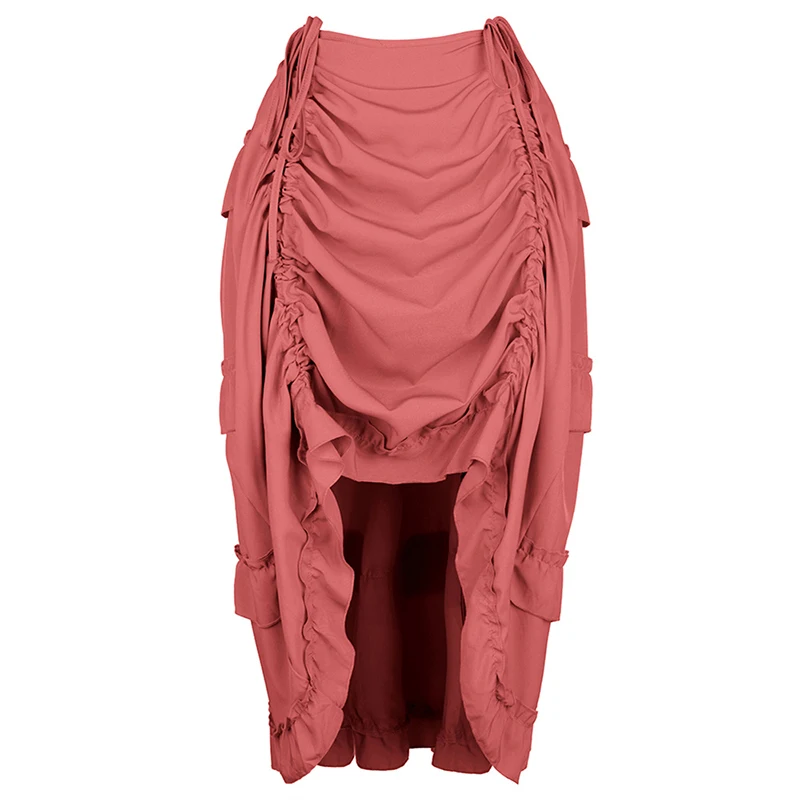 Steampunk Gothic Corset With S - огляд і ціна Pleated Skirt Women
