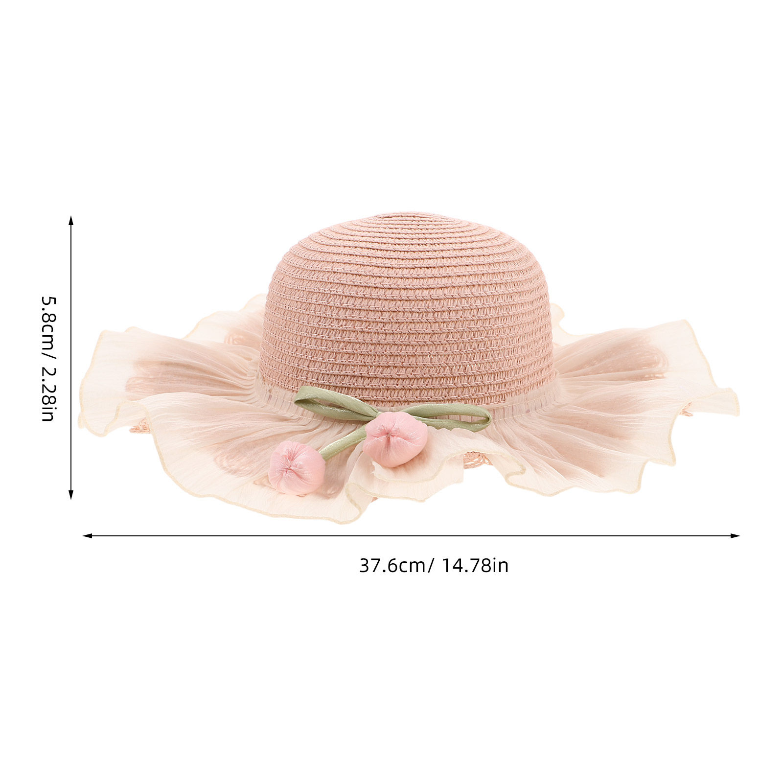 Girl Summer Straw Sun Hat Adju - огляд і ціна Straw Hat Summer