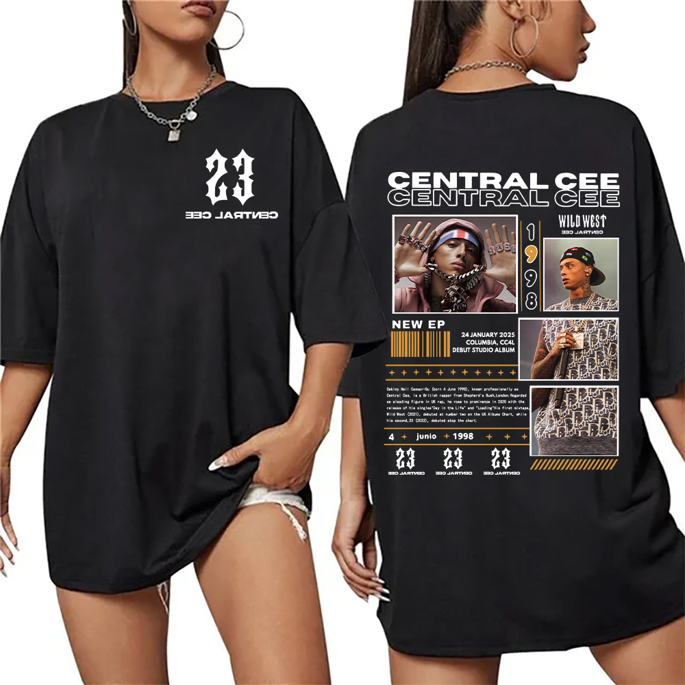 Rapper Central Cee Wild West T - огляд і ціна Women'S Fashion Wild West