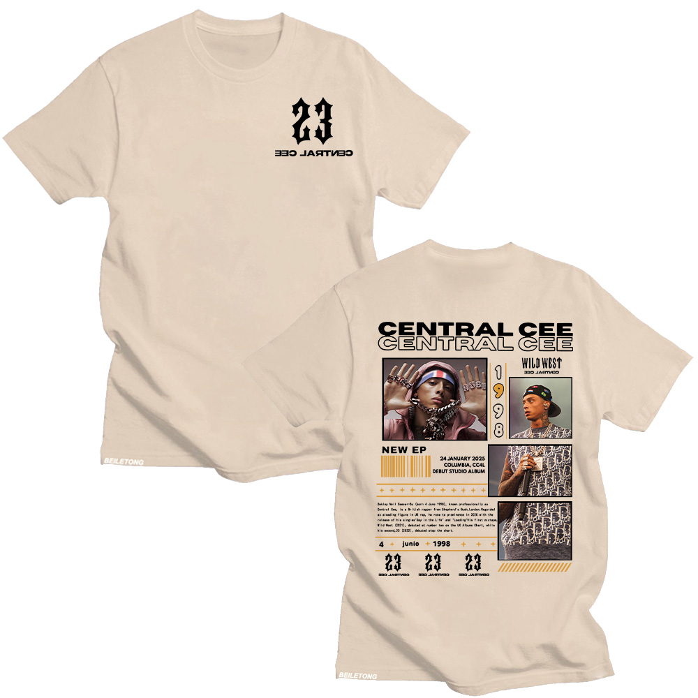 Rapper Central Cee Wild West T - огляд і ціна Women'S Fashion Wild West
