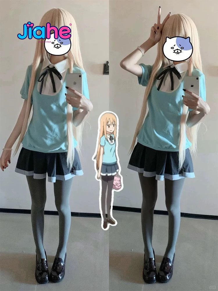 Himouto! Anime Doma Umaru Cosp - огляд і ціна Pleated Skirt Women