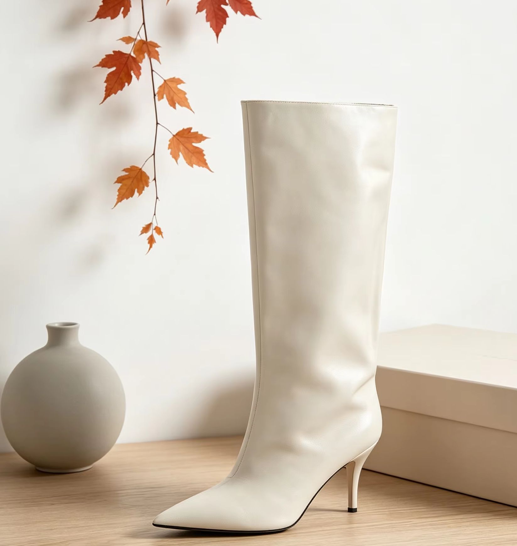 Slouch Wide Cuff Knee High Boo - огляд і ціна Women'S Fashion Knee High Boots