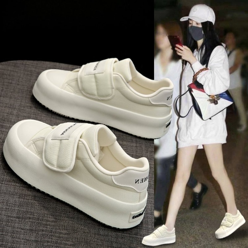 Fashion Ladies Platform Board  - огляд і ціна Women'S Fashion Velcro Sneakers