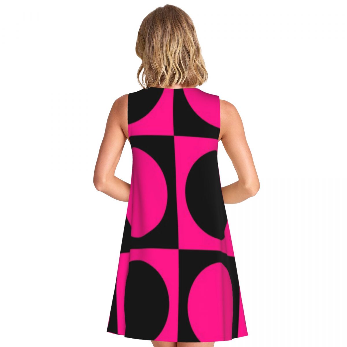 60s Pink Circle Mod Mondrian W - огляд і ціна Women'S Fashion Of The 60S