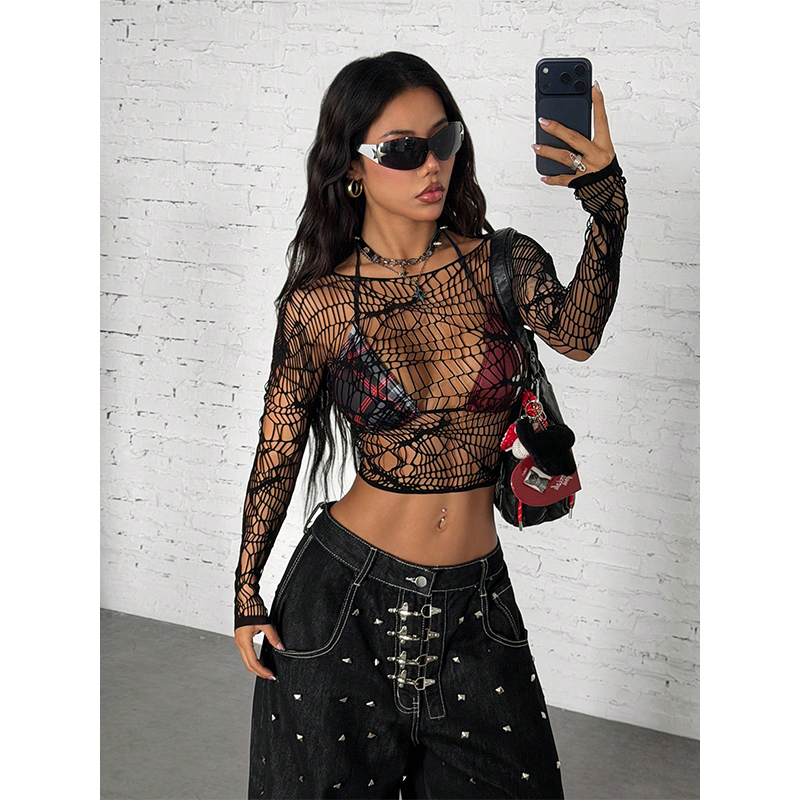 Women Top Long Sleeves See Thr - огляд і ціна Women Top Fashion