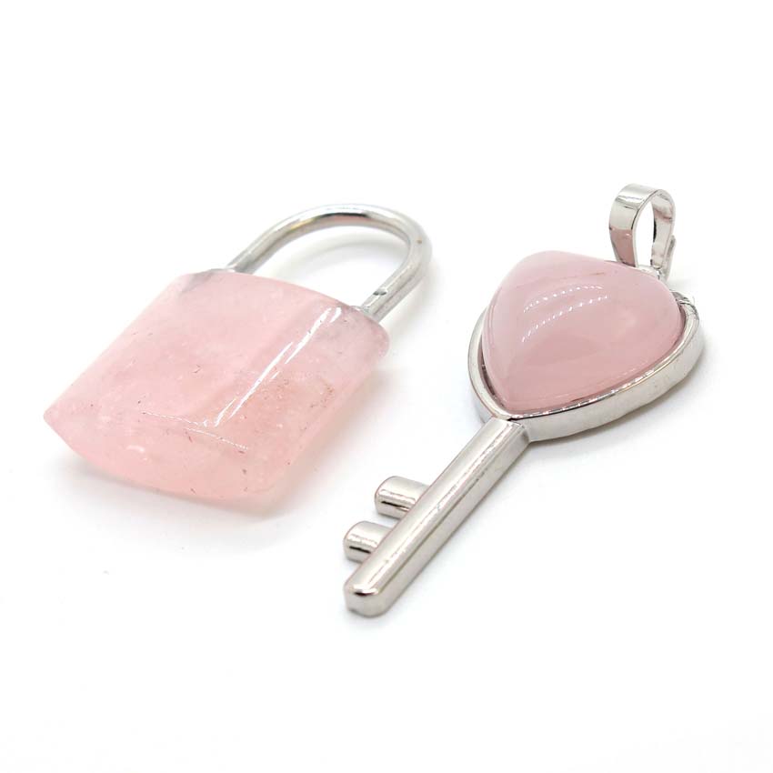 Natural Crystal Couple Lock Ne - огляд і ціна Women Fashion Pose