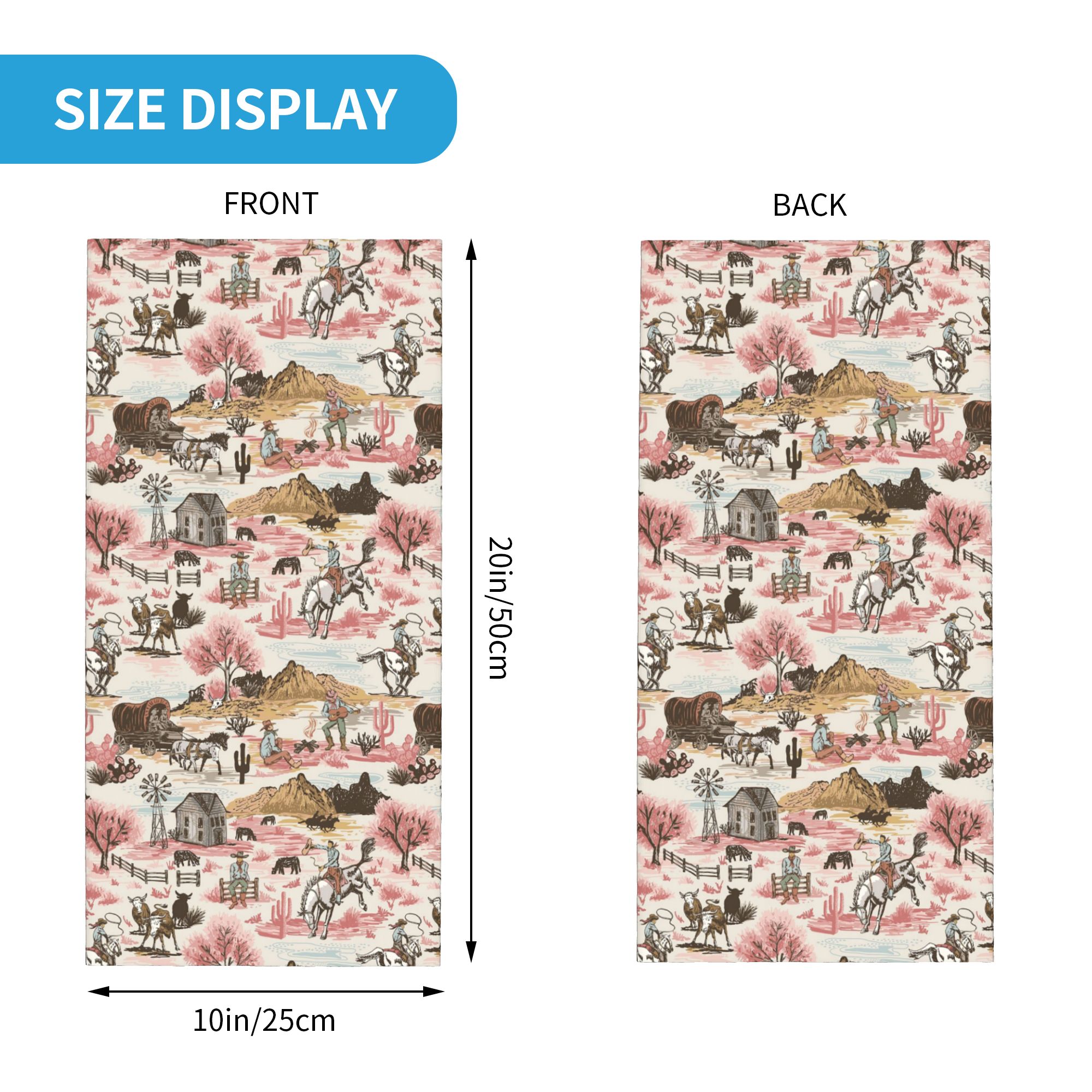 Wild West Cowboy style Bandana - огляд і ціна Women'S Fashion Wild West