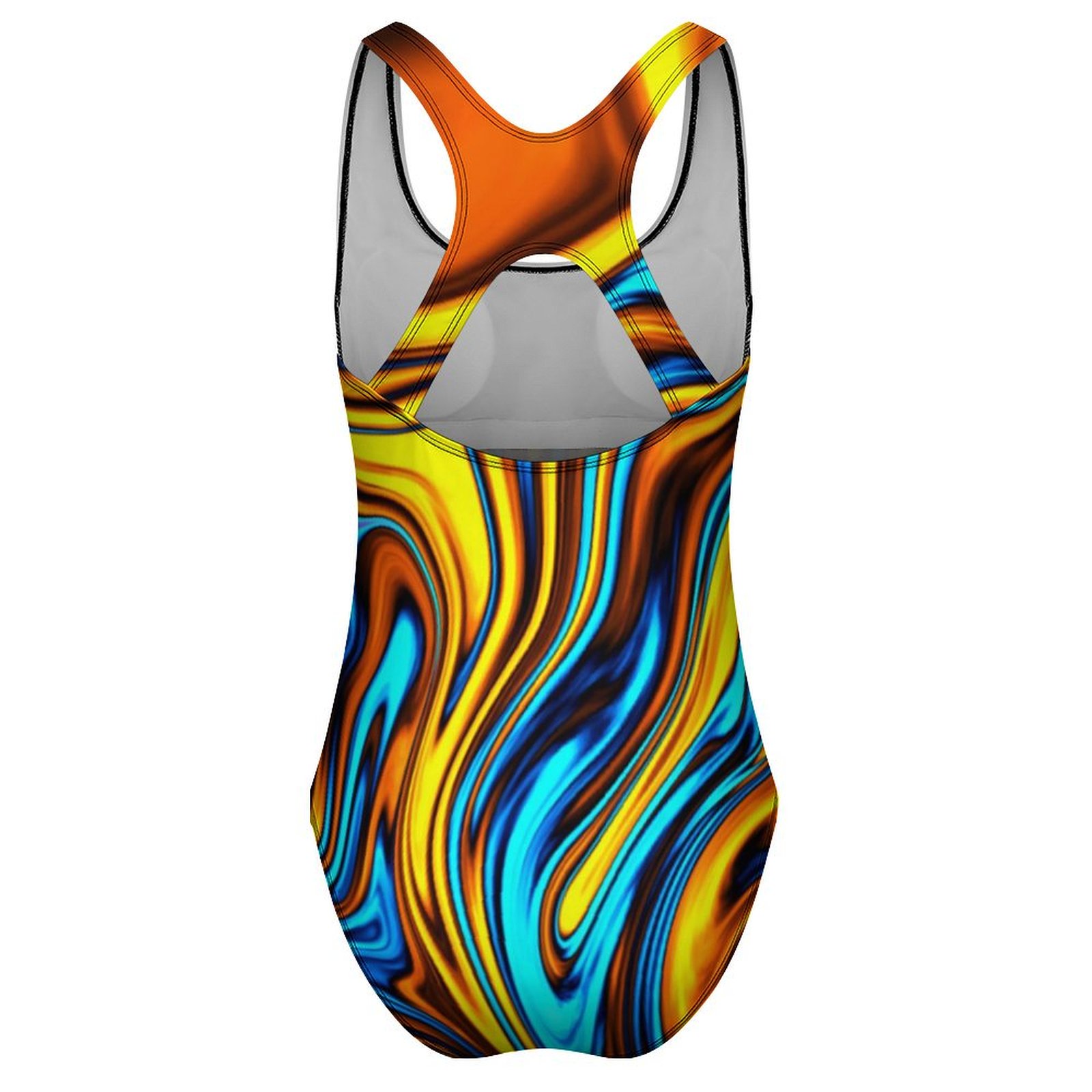 Golden Retro 60s Swimsuit Abst - огляд і ціна Women'S Fashion Of The 60S