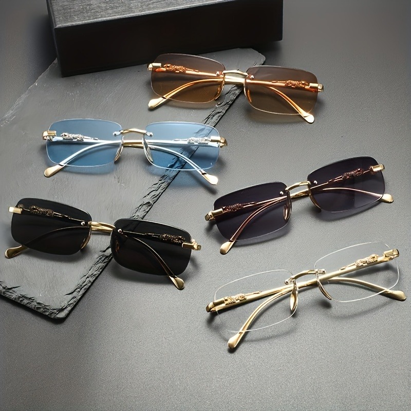 Fashion Rimless Metal Sunglass - огляд і ціна Women'S Fashion Eyeglasses